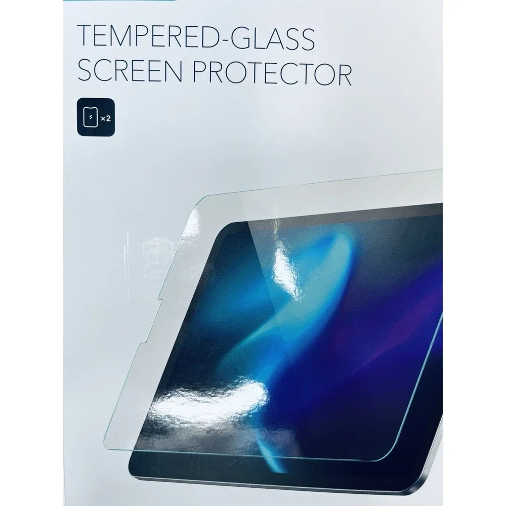 2-Pack Tempered Glass Screen Protector for iPad Pro 12.9-inch (6th 5th 4th 3rd)